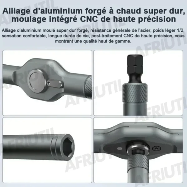 Jeu de Tournevis à Cliquet 24-en-1 - Précision & Polyvalence – Image 8