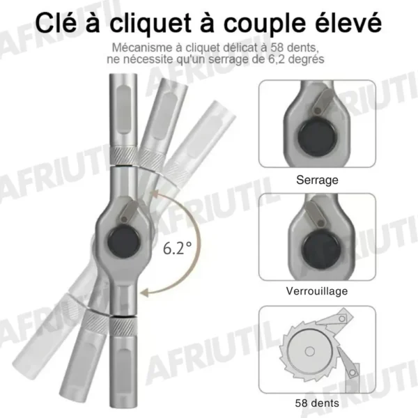 Jeu de Tournevis à Cliquet 24-en-1 - Précision & Polyvalence – Image 10